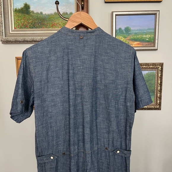 Billy Reid Chambray Jumpsuit size S - Picture 9 of 16